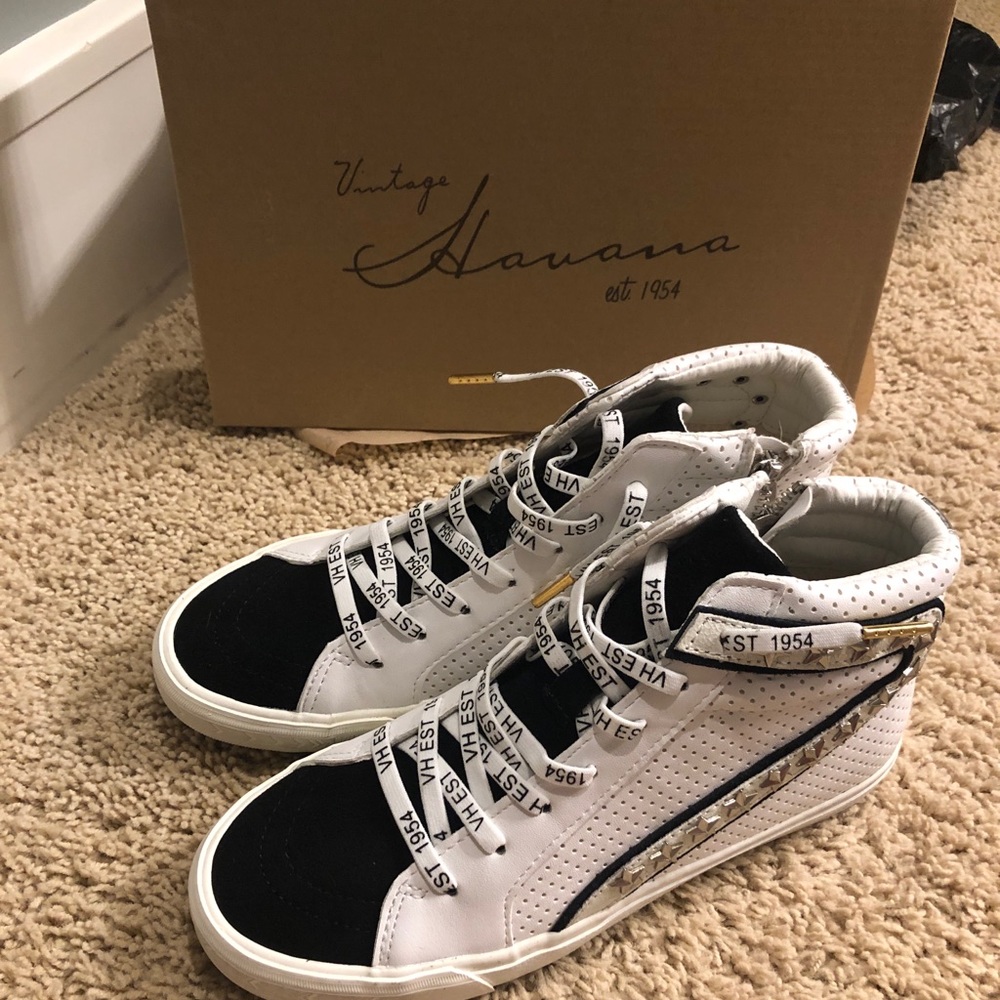 Vintage Havana high top shoes